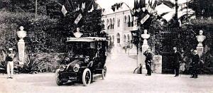 1131- Alger - Palais d'ete - Voyage 1905 Roi et Reine d'Angleterre2